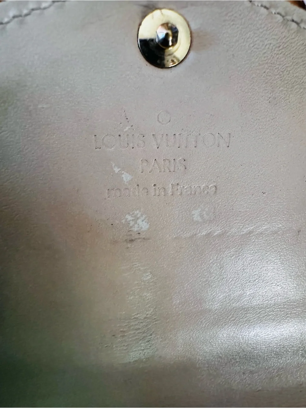 Louis Vuitton Monogram Vernis Portefeiulle Sarah Long Bifold converted 2014